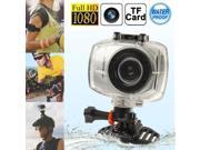 2.4 inch Touch Panel Full HD 1080P DV Sports Camera with Waterproof Case Remote Controller 5.0 Mega Pixels Support TF Card 120 Degree Wide Viewing Angle