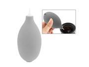 Rubber mini Air Dust Blower Cleaner for Camera Lens Gray Grey