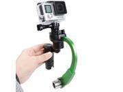 Special Stabilizer Bow Type Balancer Selfie Stick Monopod Mini Tripod for Gopro Hero 4 3 3 Green