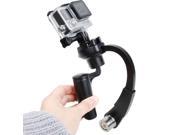 Special Stabilizer Bow Type Balancer Selfie Stick Monopod Mini Tripod for Gopro Hero 4 3 3 Black