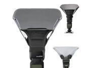 FB 20 Universal Camera Top Flash Light Speedlite Bounce Focus Flash Diffuser Black