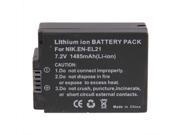 1485mAh 7.2V EN EL21 Battery for Nikon V2