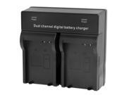 Dual Channel Digital Battery Charger for Canon LP E8