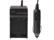 2 in 1 Digital Camera Battery Charger for Sony NP FV100 Black