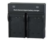 4.2V Dual Channel Digital Battery Charger for Sony NP BX1