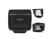Digital LCD Sunshade Hood Screen Protector for Nikon D80 Black