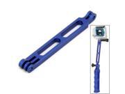 Precise CNC Aluminum Alloy Tactical Extension Arm for GoPro Hero 4 3 3 2 1 ST 135 Blue