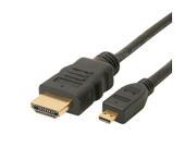 ST 62 HDMI to Micro HDMI Cable for Gopro Hero 4 3 3 Black