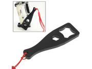 Universal Screw Rod Screw Cap Spanner Wrench Tool with Lanyard for GoPro HERO 4 3 3 2 1 Plastic Material
