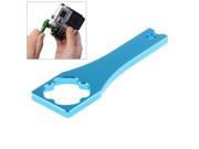 Metal Screw Rod Power Wrench Screw Cap Wrench Tools for GoPro Hero 4 3 3 2 1 Blue