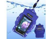 Bingo Waterproof Bag for Digital Camera iPhone 4 3GS 3G and Other Similar Size Mobile Phones ? Size 7.5 x 12.5cm Blue Blue