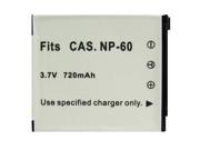 NP 60 Battery for Casio White