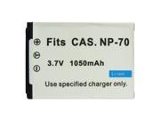 NP 70 Battery for Casio White