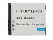 LI 70B Battery for OLYMPUS FE 4020 FE5040 FE 4040 FE4040 X940