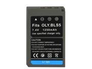 BLS5 Battery for OLYMPUS E 400 E 420 E 450 E 600 E 620