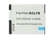 BCL7E Rechargeable Lithium Ion Battery for Panasonic SZ9 SZ3 XS1 FS50 F5 Digital Camera