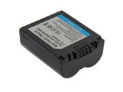 1500mAh Rechargeable Li ion Battery for Panasonic CGA S006 DMW BM7 Black