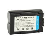 602E Battery for Panasonic Digital Camera