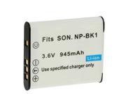 NP BK1 Battery for SONY Digital Camera