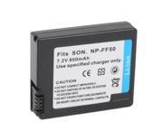 NP FF50 51 Battery for SONY Digital Camera