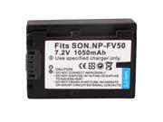 NP FV50 NP FV30 Battery for Sony Handycam DCR DVD105 DCR DVD850 Black