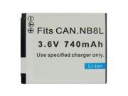 NB8L Battery for CANON