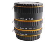 DEBO C L 3 Rings Macro Extension Tube Set for Canon EOS EF EF S Lens 13mm 21mm 31mm Ring Yellow