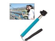 Fotopro Extendable 7 Sections Digital Camera Handheld Monopod Wand Rod Blue