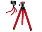 Fotopro RM 100 Octopus Style Flexible Mini Tripod with Head for Digital Camera Red