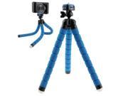 Fotopro RM 100 Octopus Style Flexible Mini Tripod with Head for Digital Camera Blue