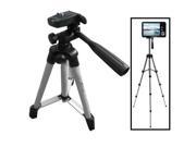 Portable Tripod Stand for Digital Cameras 4 Section Aluminum Legs with Brace