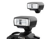 Universal Hot Shoe Camera Electronic Flash with PC Sync Port BY 18 Black