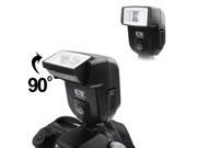 Universal Hot Shoe Camera Electronic Flash with PC Sync Port CY 20 Black