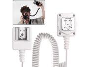 Travor 1.8m off Camera TTL Shoe Cord Flashgun Cable for Nikon SC 22S White