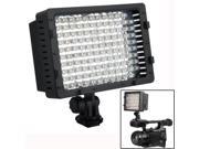 126 LED Video Light with 2 Filters for Camera Video Camcorder CN 126 Black
