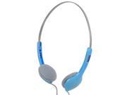 LUPUSS Universal Stereo Headset with Volume Control for Computer Cable Length about 2m Blue