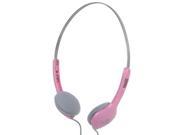 LUPUSS Universal Stereo Headset with Volume Control for Computer Cable Length about 2m Pink