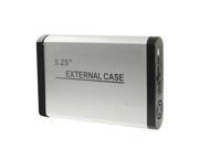 5.25 inch IDE USB 2.0 HDD External Case With 1.5A Power