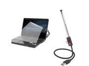 USB LED Light Brightness Adjustable for PC Laptop Notebook with Switch