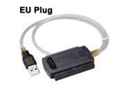 USB 2.0 to IDE SATA Cable EU Plug Cable Length approx 70cm