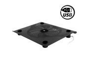 Fan Cooling Cooler Pad for Laptop Notebook PC 14.1 inch 15.4 inch Black