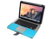 ENKAY Notebook Leather Case with Snap Fastener for 13.3 inch MacBook Pro Blue