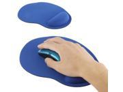 Cloth Wrist Rest Mouse Pad Blue