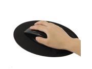 Ultra Slim Gel Cloth Wrist Supporter Mouse Pad Black