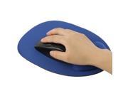 Ultra Slim Gel Cloth Wrist Supporter Mouse Pad Blue