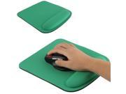 Cloth Gel Wrist Rest Mouse Pad Green