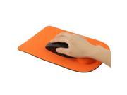 Ultra Slim Gel Cloth Wrist Supporter Mouse Pad Orange