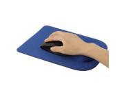 Ultra Slim Gel Cloth Wrist Supporter Mouse Pad Blue
