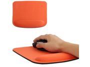 Cloth Wrist Rest Mouse Pad Orange