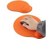 Cloth Gel Wrist Rest Mouse Pad Orange
